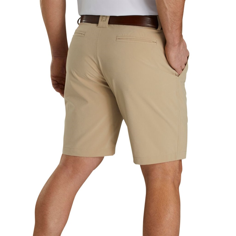Shorts Leves 9\\ Costura Interna Footjoy Pt Caqui